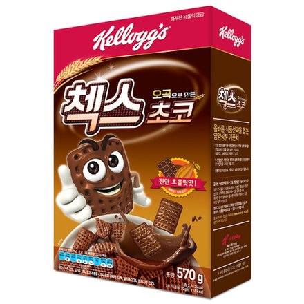 농심켈로그 첵스 초코 전단 이미지